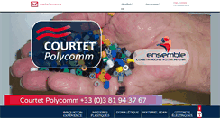 Desktop Screenshot of courtetpoly.com